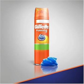 Gillette Fusion5 Ultra Sensitive Shaving Gel for Men, 200 ml, Soothes & Protects Sensitive Skin, Pack of 3