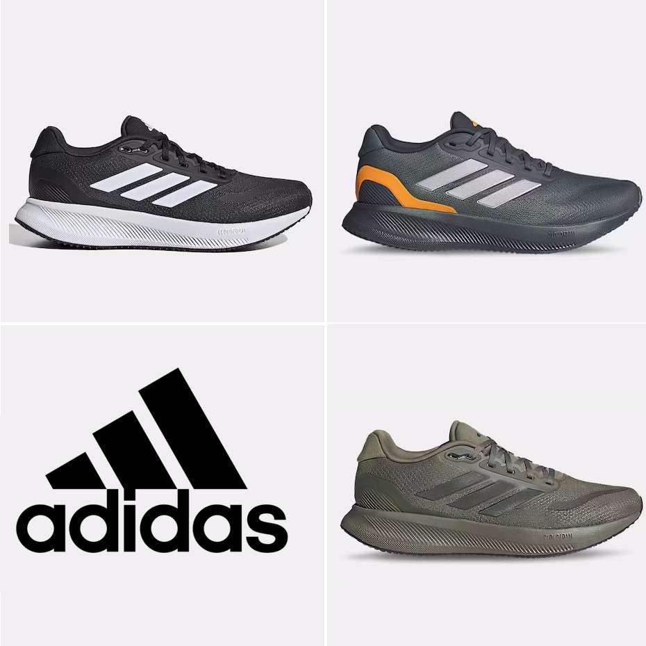 Adidas Men's Runfalcon 5 Running Trainers, 3 Colours, Size 7-12