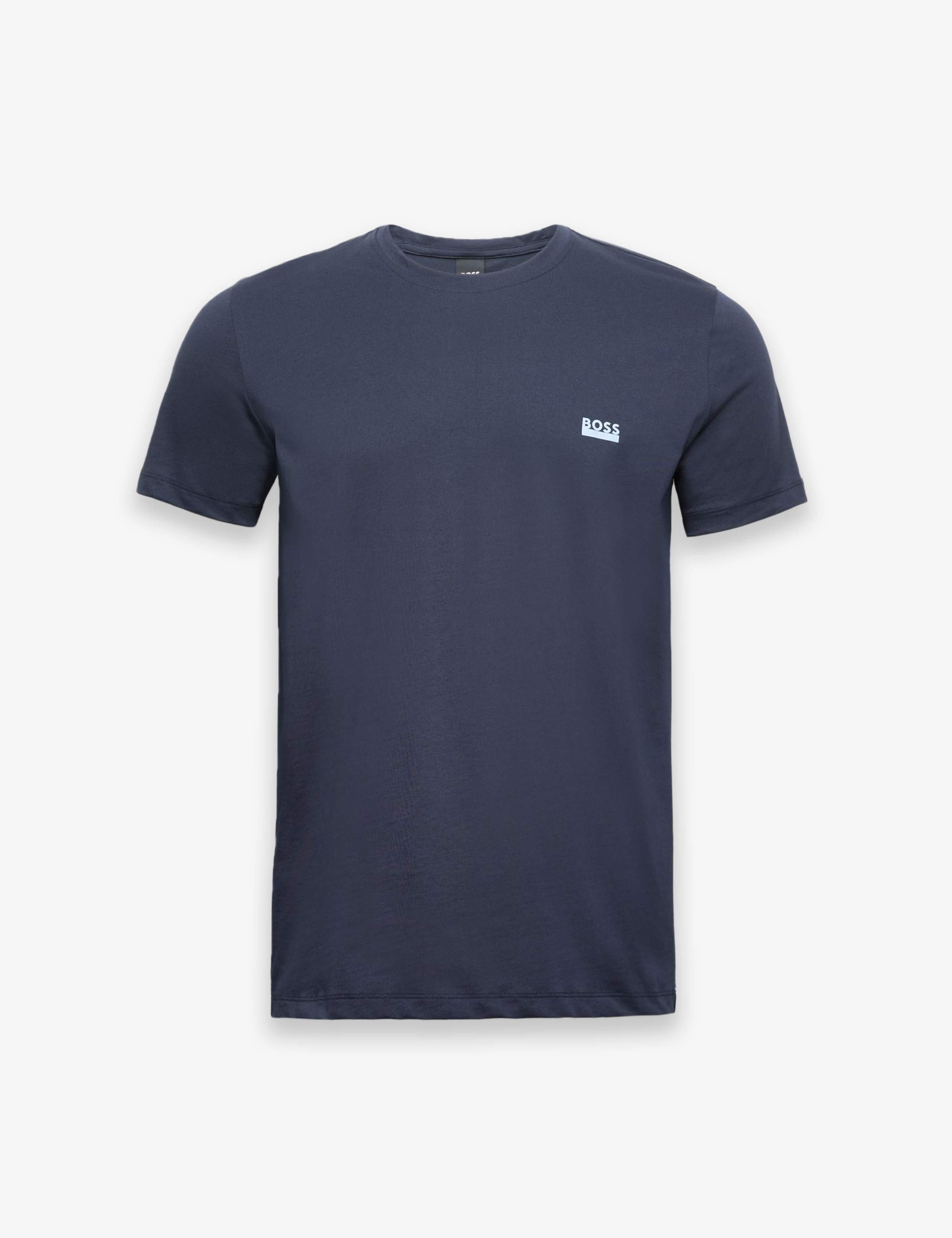 Pure Cotton Crew Neck T-Shirt