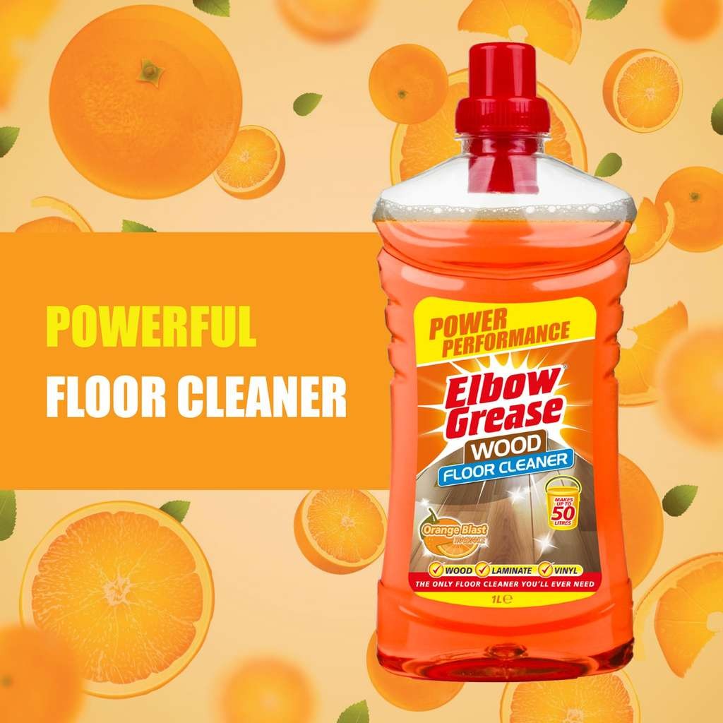 Elbow Grease Concentrated Floor Cleaner, makes 50L - £1.35 S&S