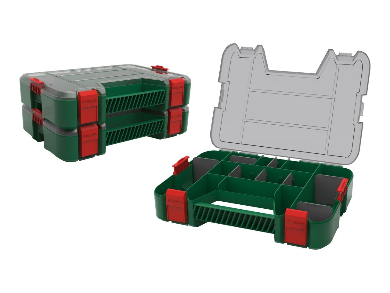 Parkside Interlocking Organiser, Set of 3