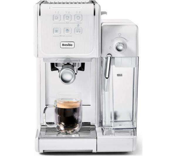 Breville One-Touch CoffeeHouse II (White) + Code, Free C&C