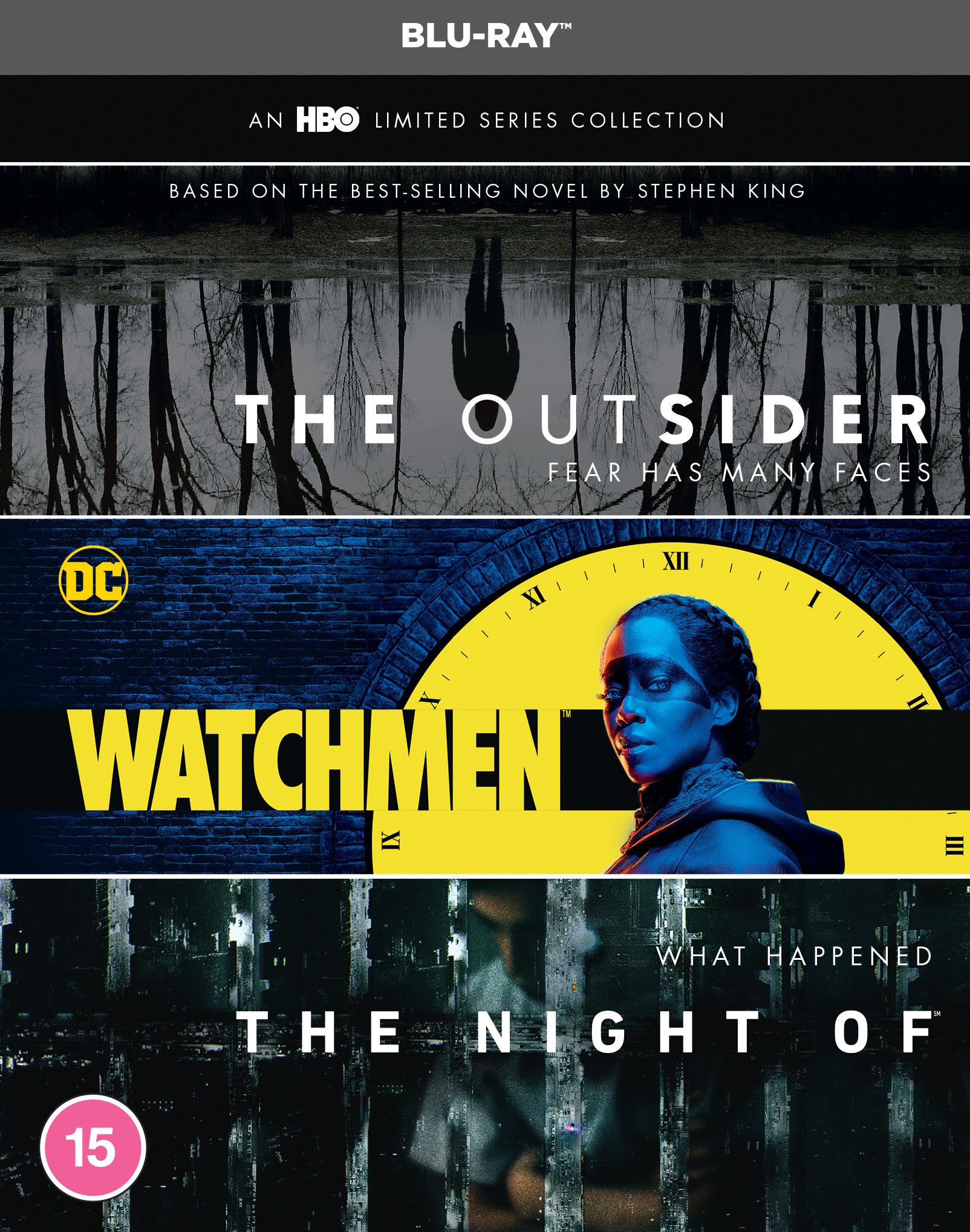 The Outsider / Watchmen / The Night Of - An HBO Limited Series Collection Blu-ray Box Set