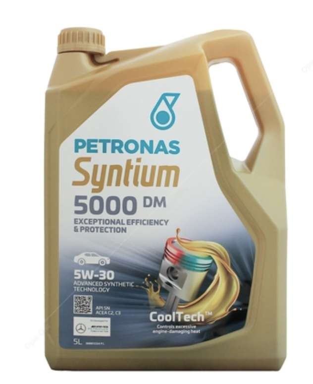PETRONAS Syntium 5000 DM 5W-30 Fully Synthetic Car Engine Oil, worth a look