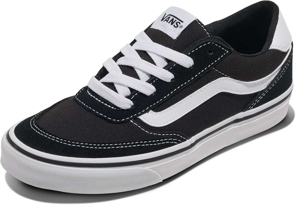 Vans Brooklyn Black Trainers, sizes 12 and 15, for £21.30