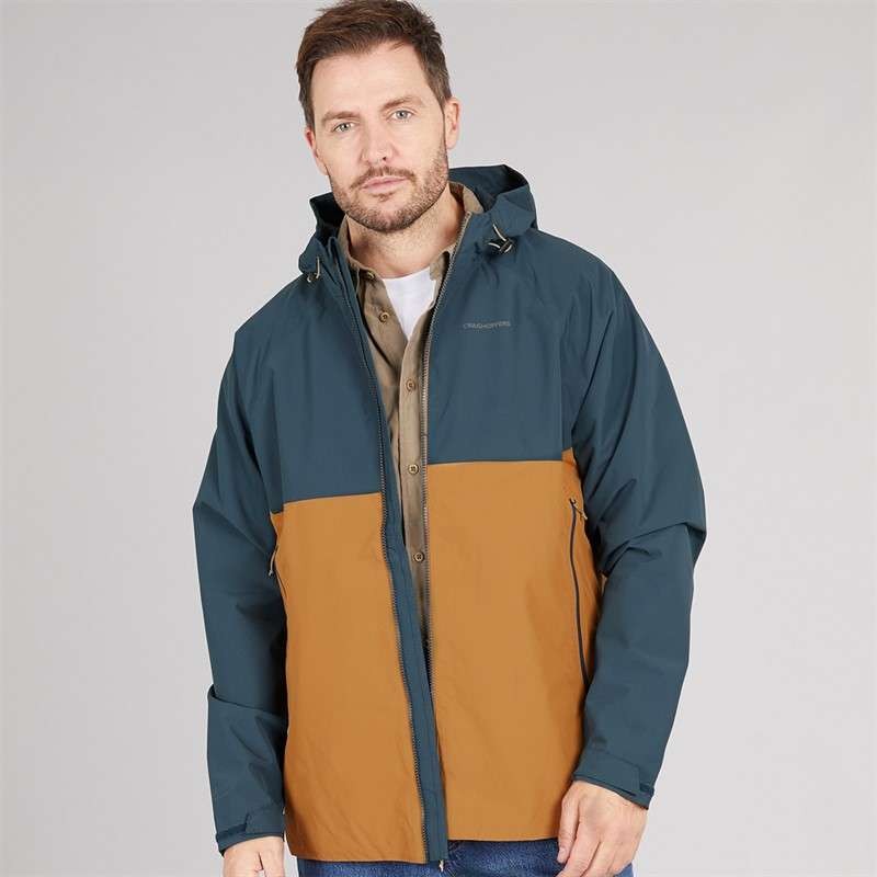 Craghoppers Osuna men's jacket, 20k waterproof, Blue Stone S
