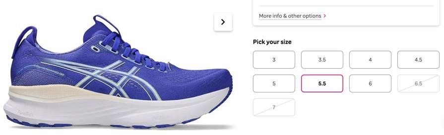 Asics Gel-Kayano 32 FF Blast+ Running Shoes, Men's and Women's, Blue, Free C&C