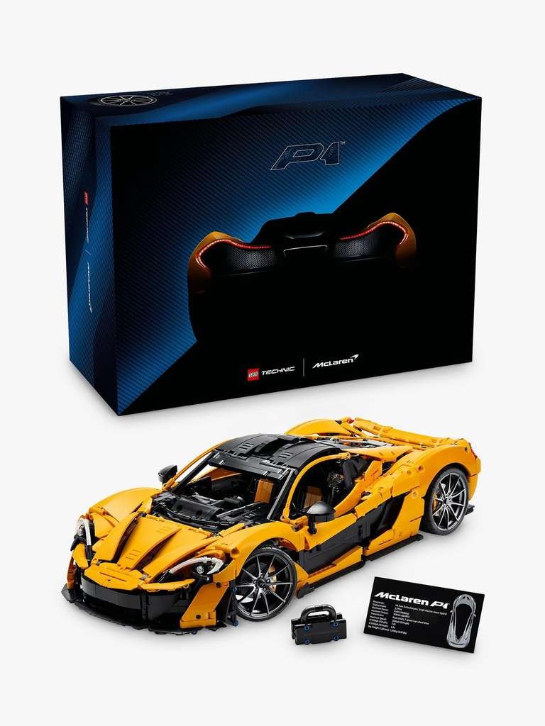 LEGO Technic McLaren P1 Model Car Set for Adults 42172, Free C&C