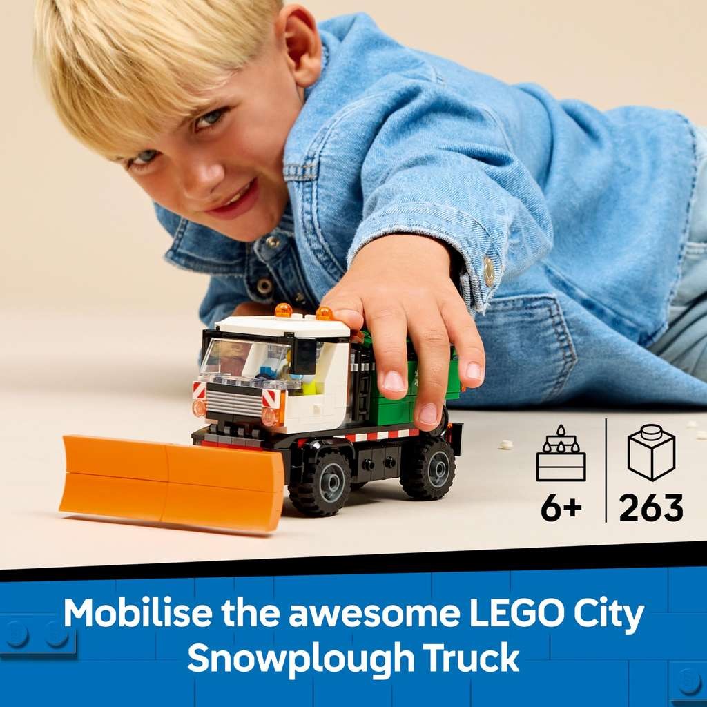 LEGO City Snowplough Truck 60490, good little toy
