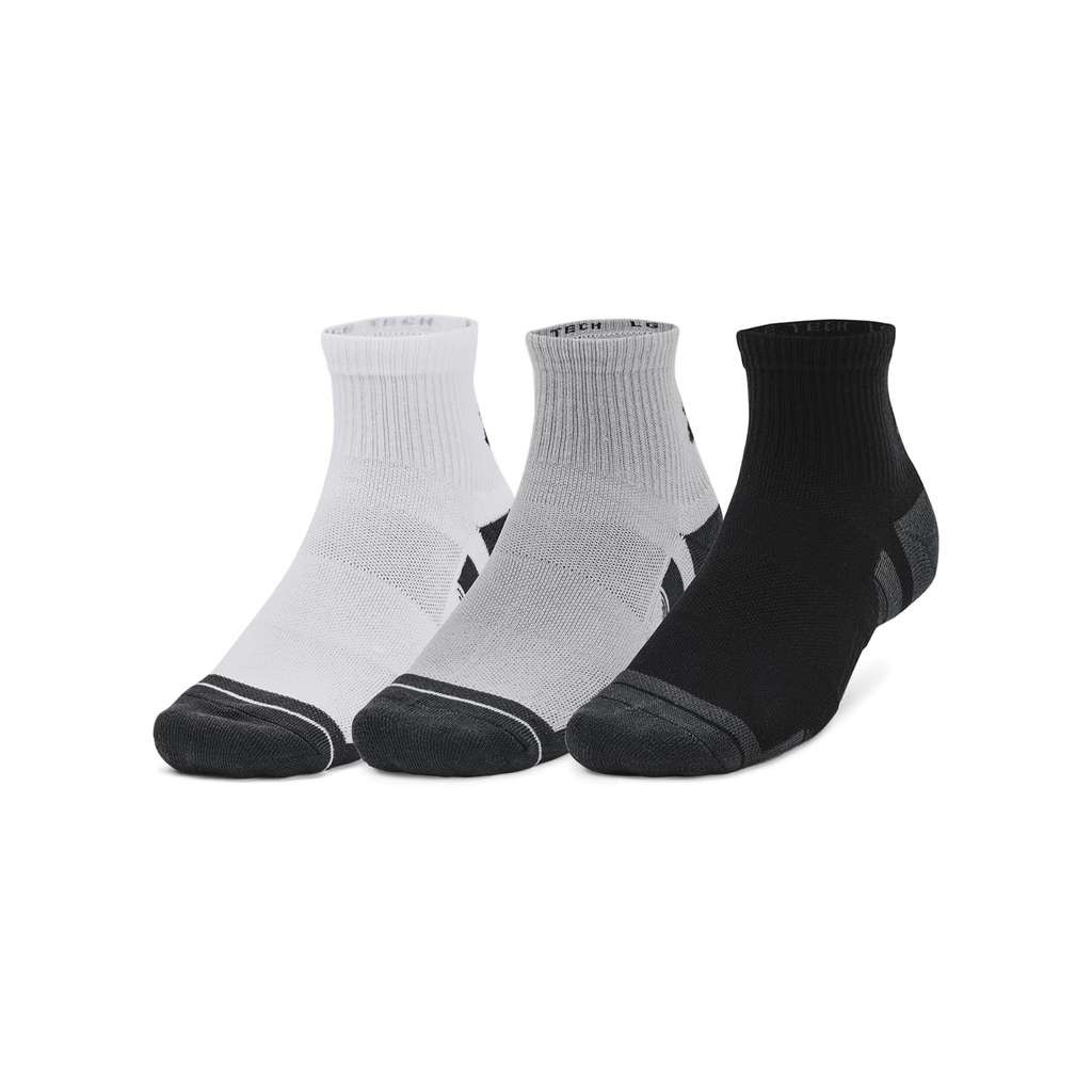 Under Armour performance tech socks, grey 3-pack, unisex, M/L/XL