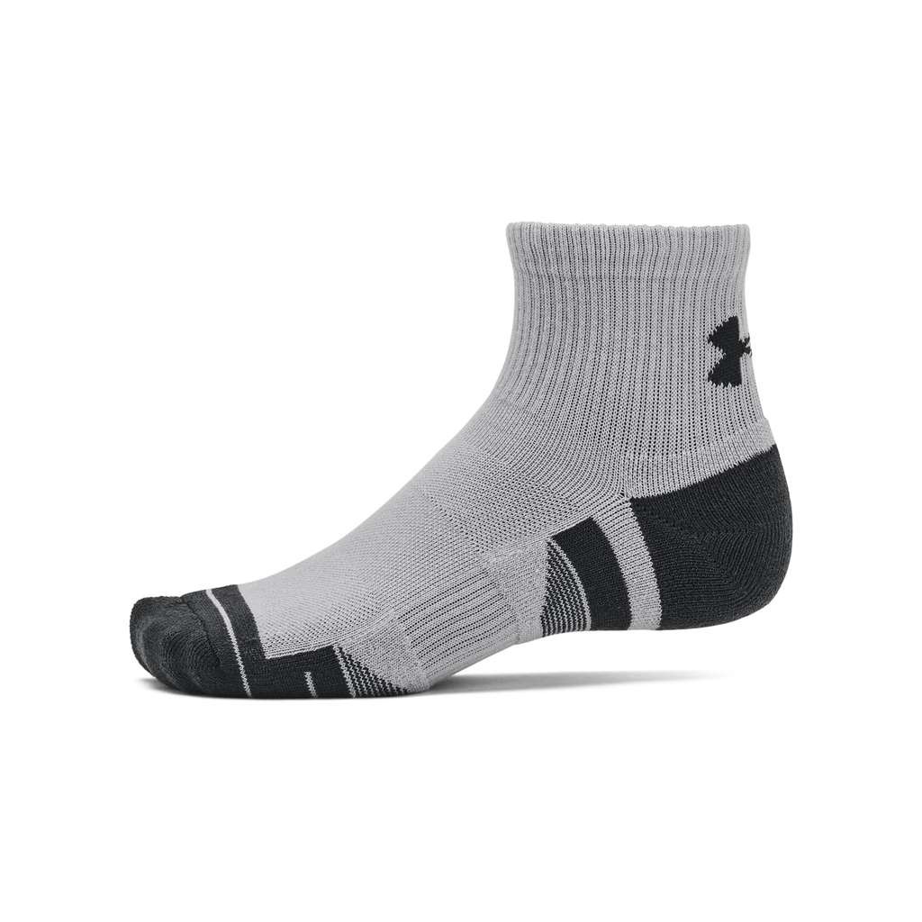 Under Armour performance tech socks, grey 3-pack, unisex, M/L/XL