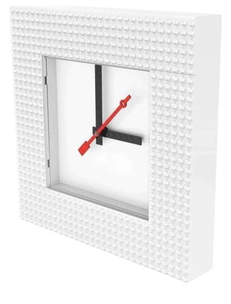 LEGO TIME Wall Clock MOC (white) pre-order, nice one