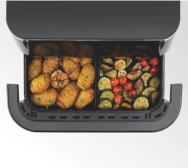 George Home Multi Basket Dual Air Fryer 9L