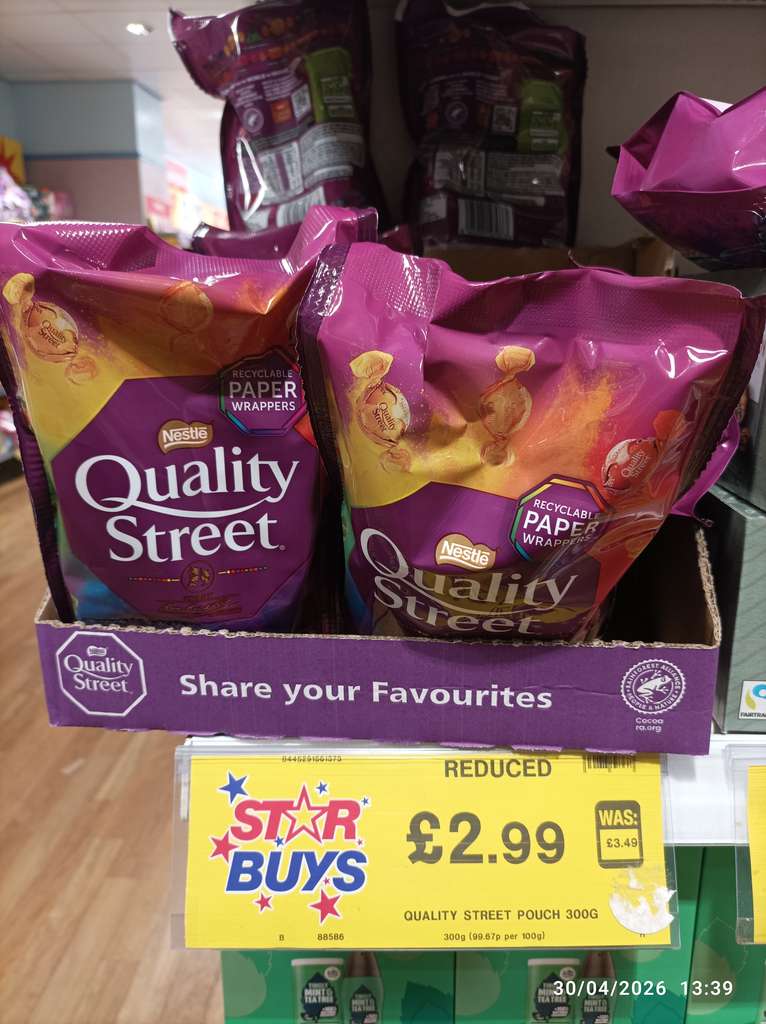 Quality Street 300g bags in Sunderland