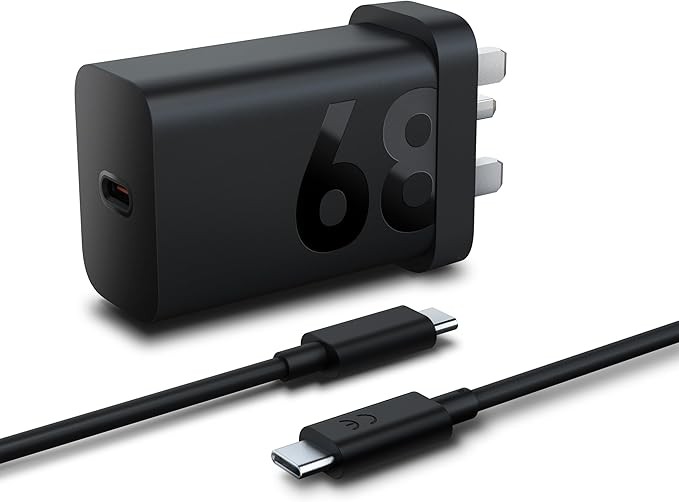 Lenovo 68W USB-C Wall Charger (UK) for Tablet and Mobile