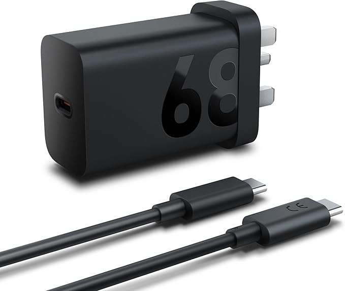 Lenovo 68W USB-C Wall Charger (UK) for Tablet and Mobile