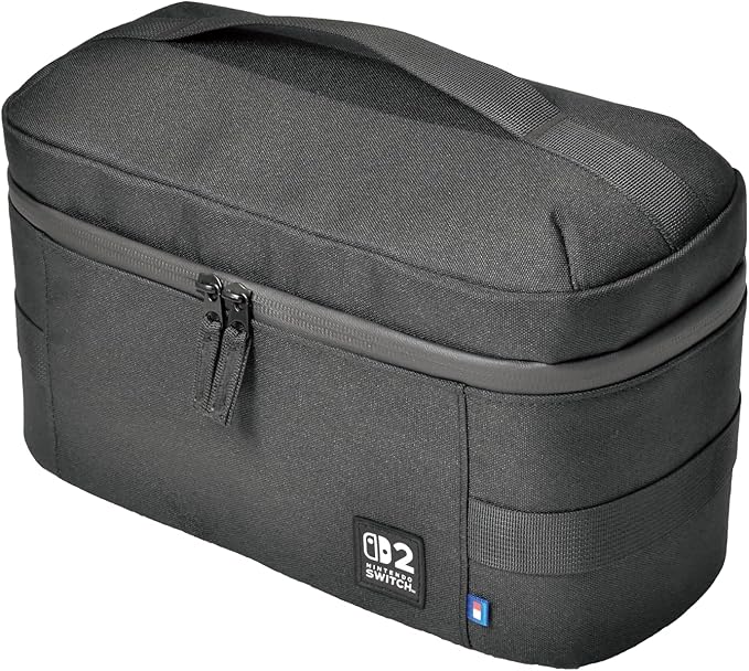 HORI Compact Carry All (Black) Travel Bag for Nintendo Switch 2 - Officially Licensed by Nintendo