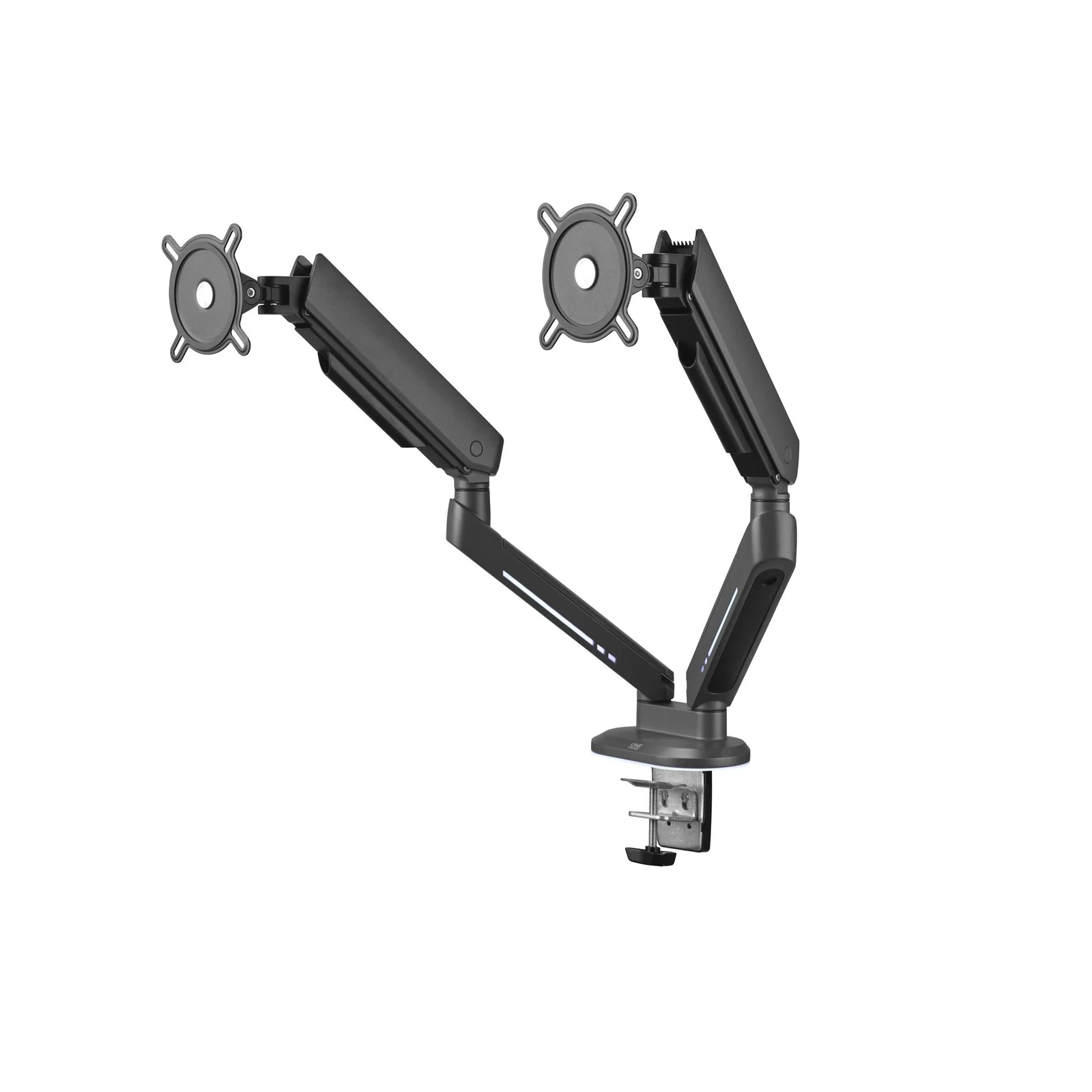 One For All DM8210 Dual Monitor Arm 21-45in VESA 75/100 Tilt Swivel