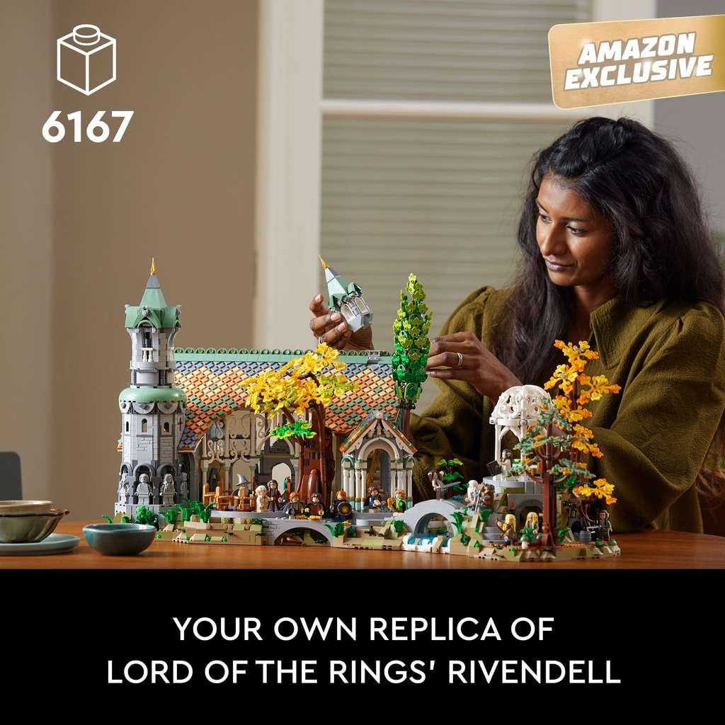 LEGO Icons The Lord of the Rings Rivendell 10316, nice one for Prime members on Amazon