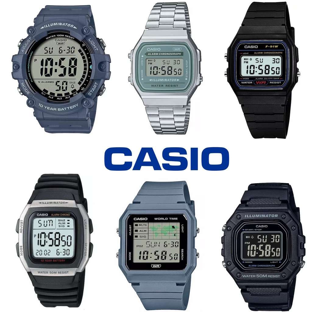 Casio Watch Sale, Casio F91W / Power LCD £11.50, Retro £12, Illuminator £13, Blue Illuminator £20, Vintage £25, Free C&C