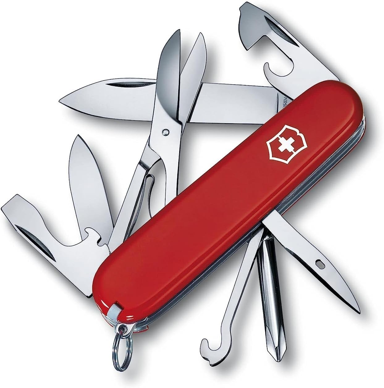 Victorinox Swiss Army Super Tinker Pocket Tool, Red