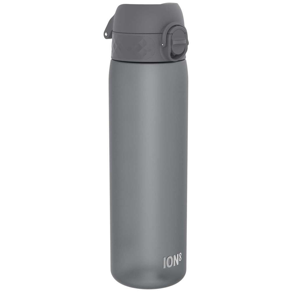 Ion8 water bottle, 500ml/18oz. Leak proof, secure lock, really easy to open
