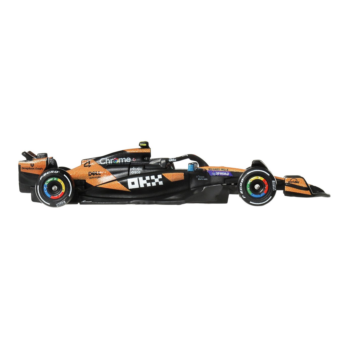 Hot Wheels F1 Collectable Lando Norris Styled Toy Car