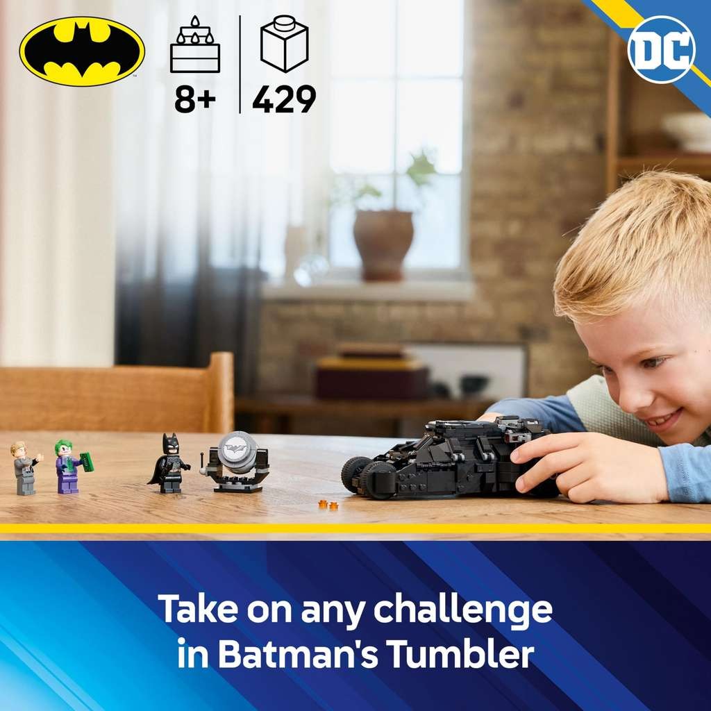 LEGO DC Batman Tumbler vs Two-Face & The Joker 76303, cracking set