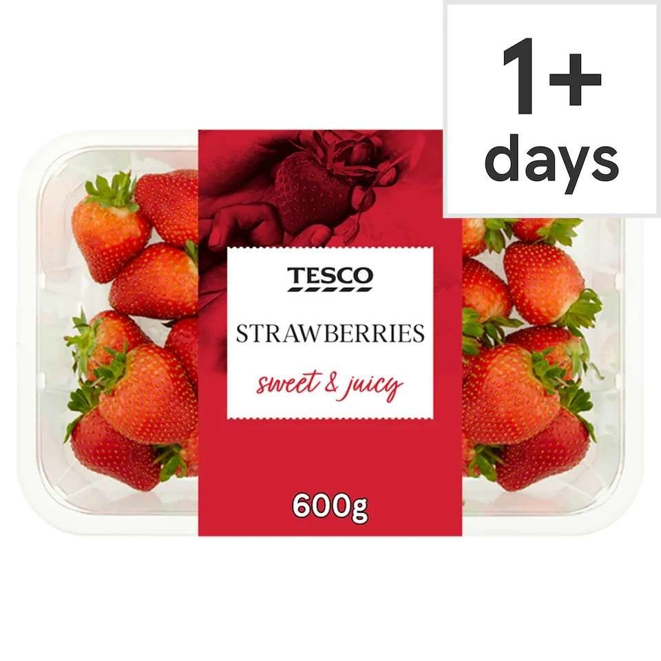 Tesco Strawberries 600g, Clubcard Price