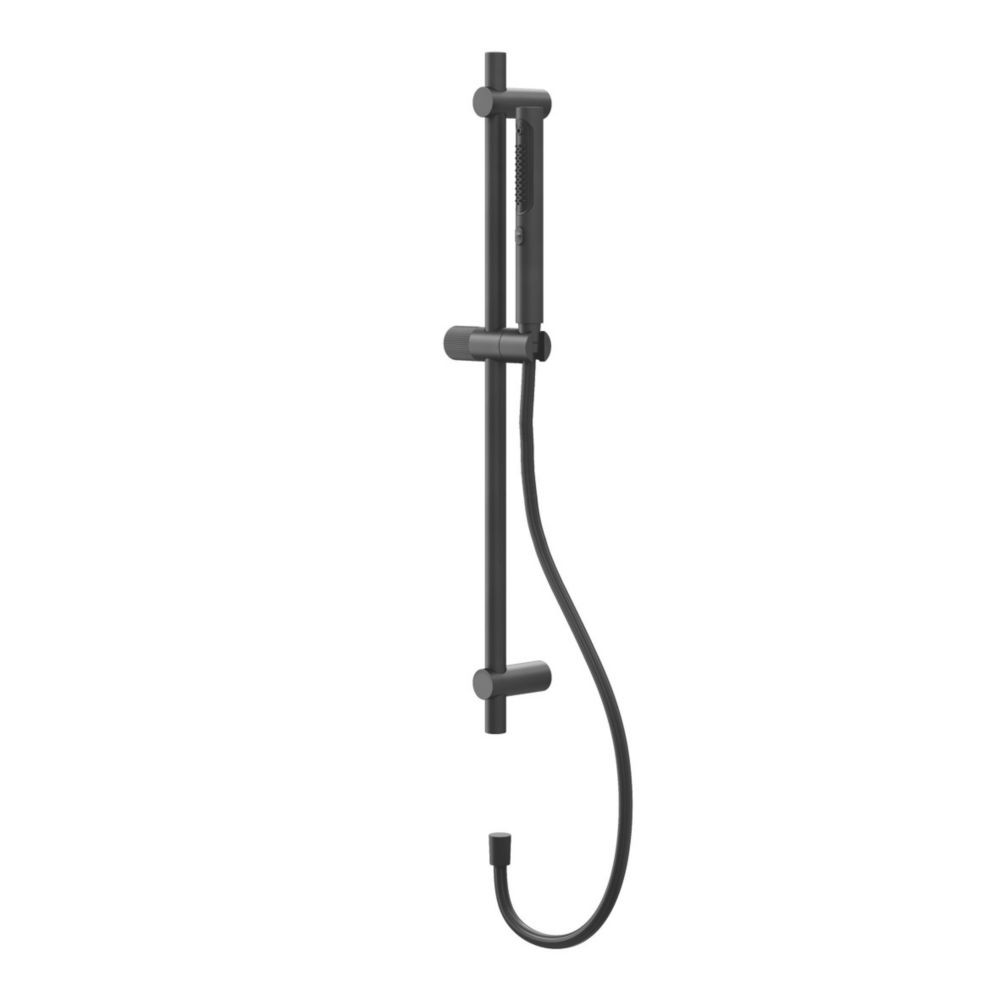 Swirl Gallen Shower Kit Matt Black