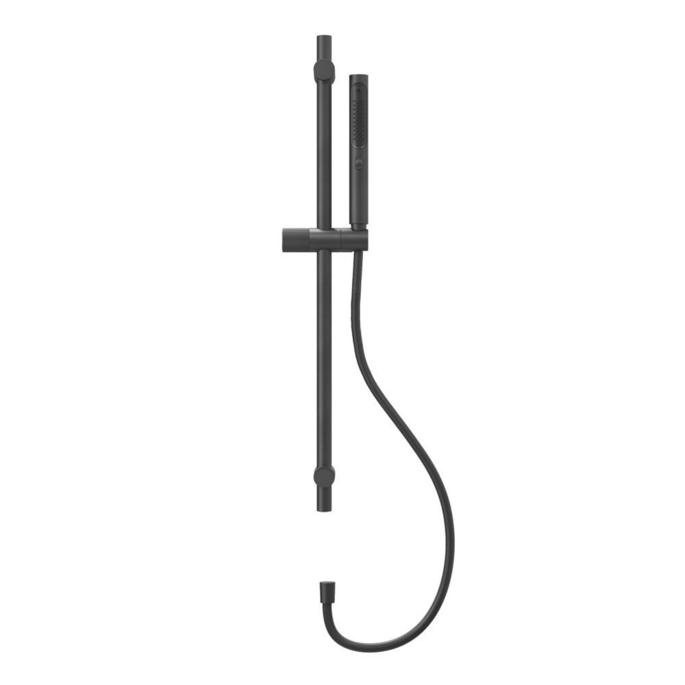 Swirl Gallen Shower Kit Matt Black