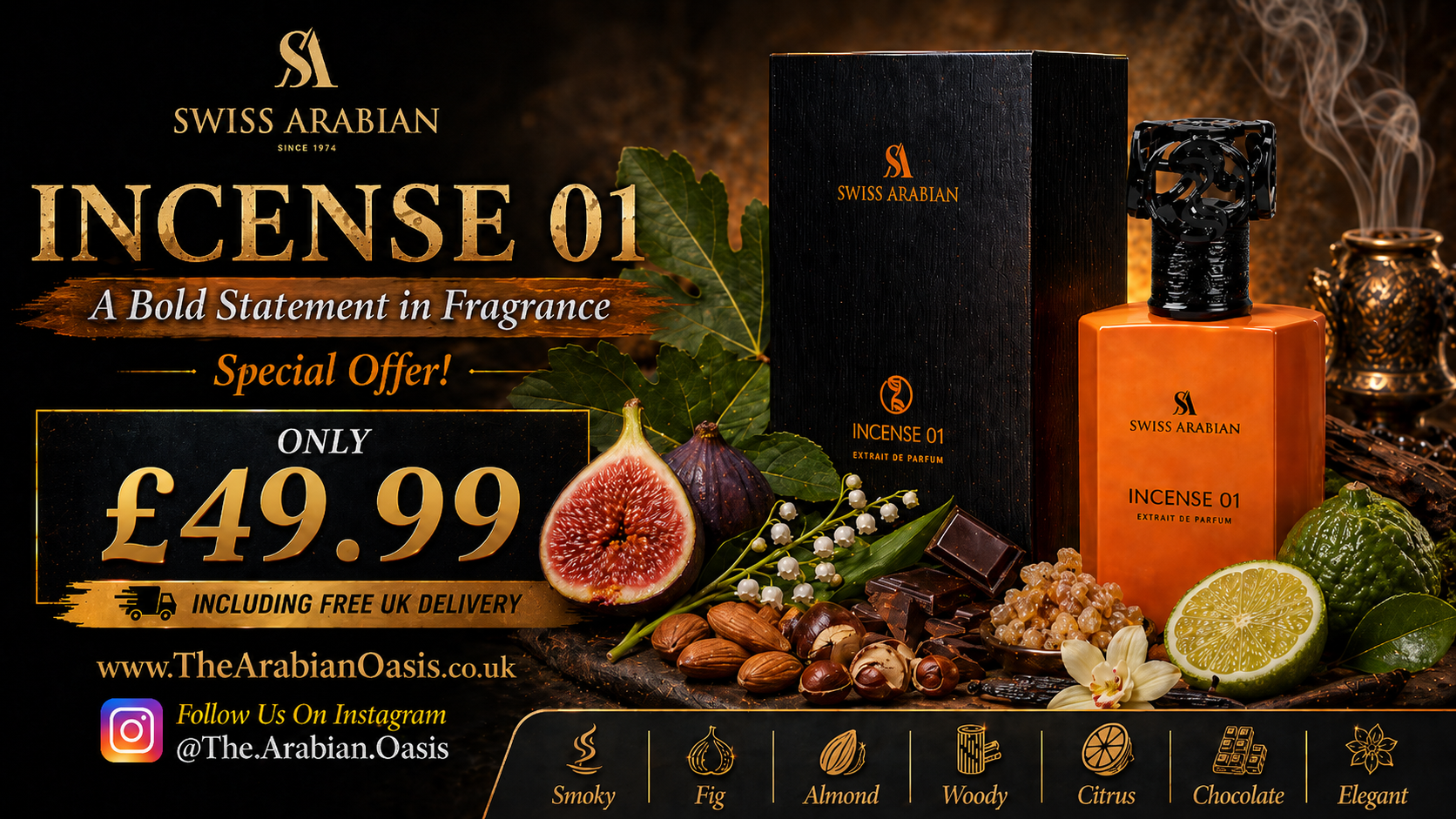 Incense 01 by Swiss Arabian | £5̶4̶.9̶9̶ | The Arabian Oasis