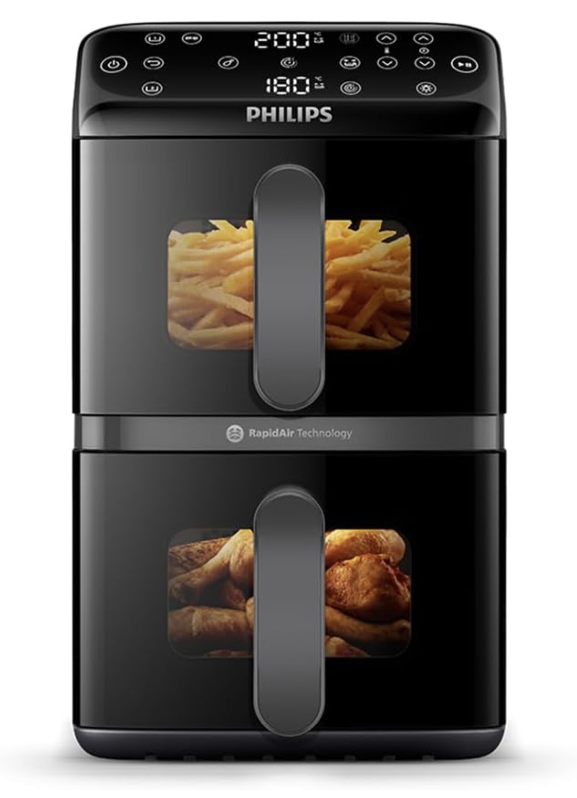 Philips 4000 Series Stacked Dual Basket Airfryer