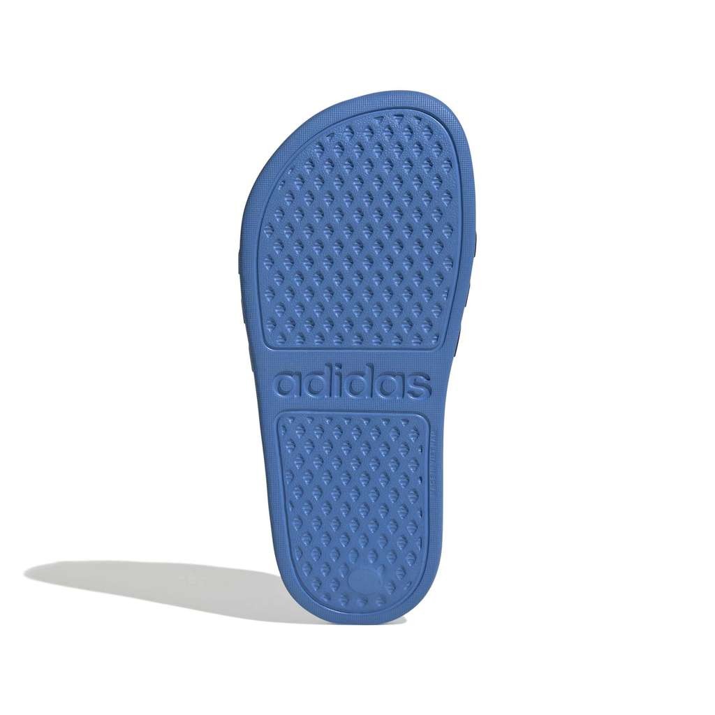 adidas Kids Adilette Aqua Slides, Ray Blue/Dark Blue/Ray Blue (size 3 UK), discount at checkout