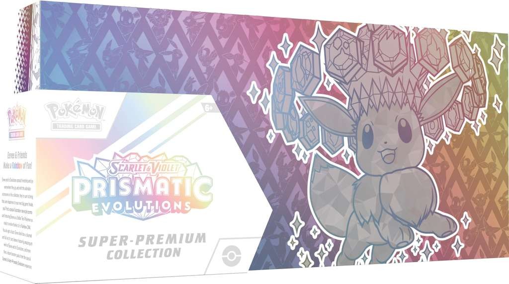 Pokemon TCG: Scarlet & Violet Prismatic Evolutions Super-Premium Collection, Invite Only