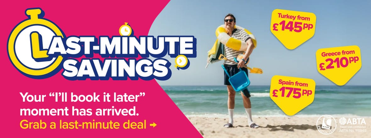 On The Beach, Holidays 2026 / 2027, Low £19pp Deposits