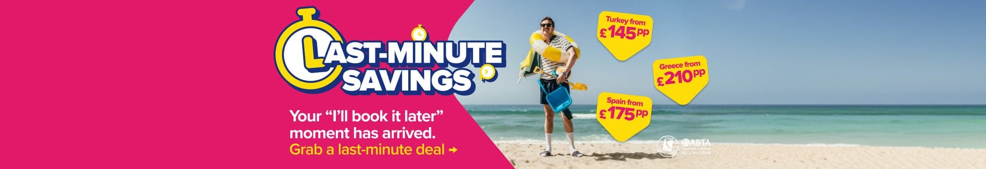 On The Beach, Holidays 2026 / 2027, Low £19pp Deposits