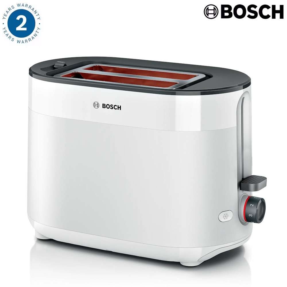 Bosch MyMoment toaster (white, 2yr guarantee) & kettle (1.7L) w/code at HSD/DFC (free join)