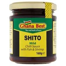 Ghana Best Shito Hot or Mild Chilli Sauce 160g