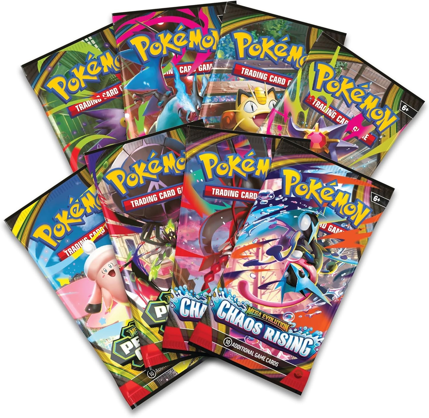 Pokémon TCG: Mega Greninja ex Premium Collection, 1 Foil Promo Card, 1 Oversize Lenticular Card, 8 Booster Packs