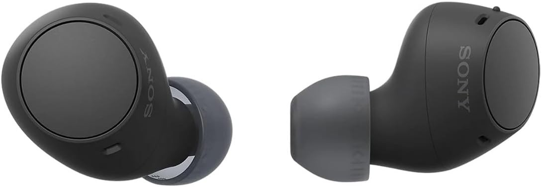 Sony WF-C510 Truly Wireless Earbuds, Bluetooth, IPX4, 22 HR Battery, Black