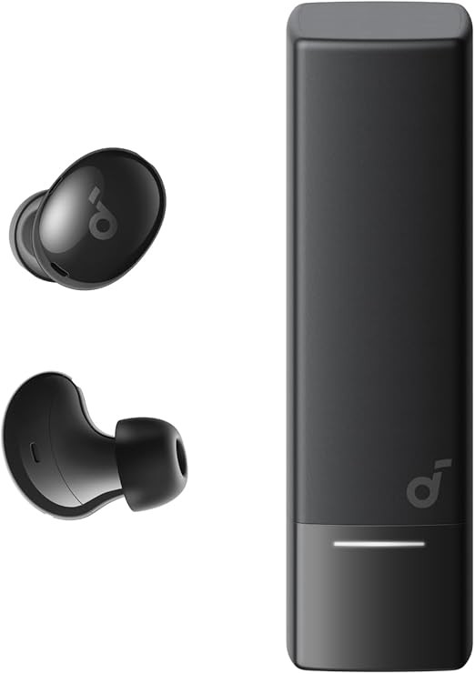 Soundcore A30i by Anker, Noise Cancelling Earbuds, Lipstick-Shaped Design, Tiny, Lightweight, Smart Noise Cancelling, Clear Sound, 24H Playtime, IP54, Wireless Earbuds, Bluetooth 5.4