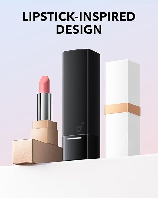 Soundcore A30i by Anker, Noise Cancelling Earbuds, Lipstick-Shaped Design, Tiny, Lightweight, Smart Noise Cancelling, Clear Sound, 24H Playtime, IP54, Wireless Earbuds, Bluetooth 5.4