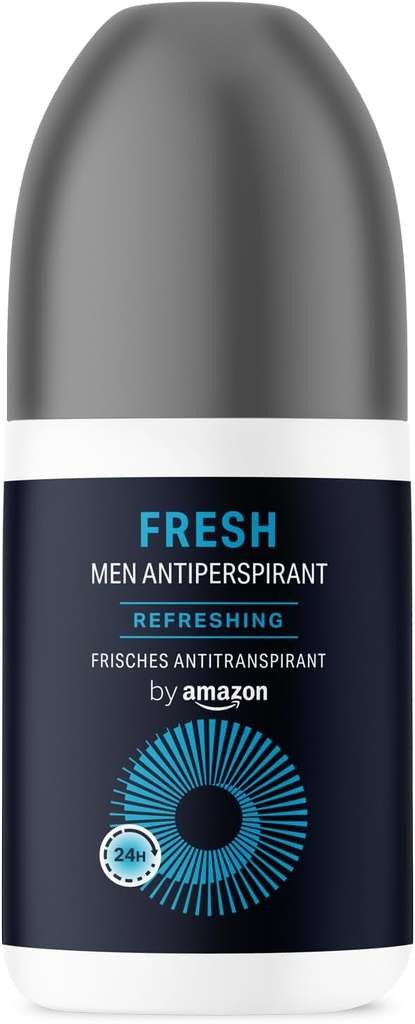 by Amazon Men's Fresh Roll-On 75ml, £1.12 (or £1 S&S). 10% off 4, Prime deal