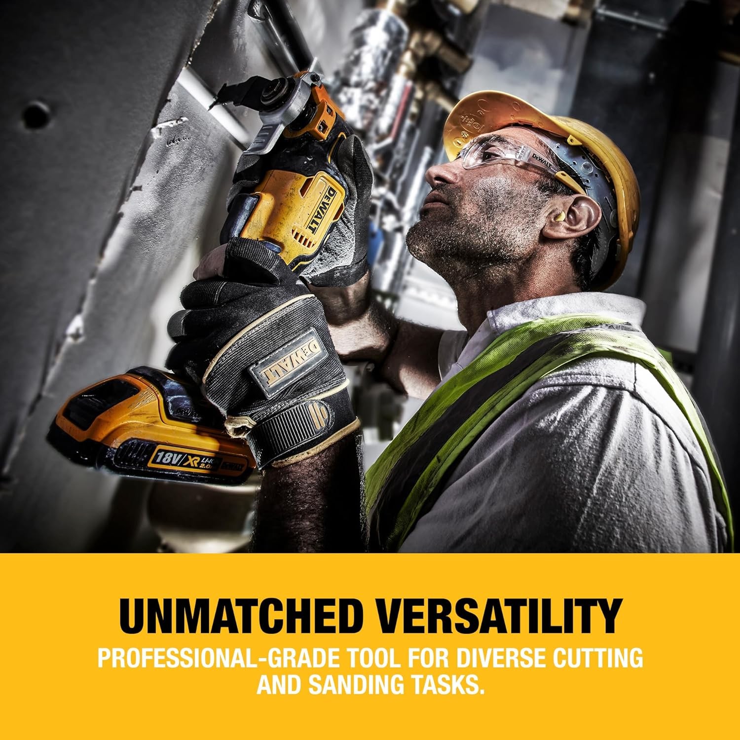Dewalt 18V XR Brushless Oscillating Multi-Tool, Tool Only, DCS355N-XJ