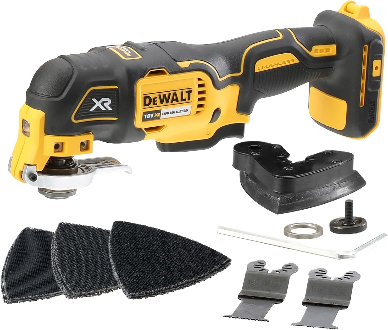 Dewalt 18V XR Brushless Oscillating Multi-Tool, Tool Only, DCS355N-XJ