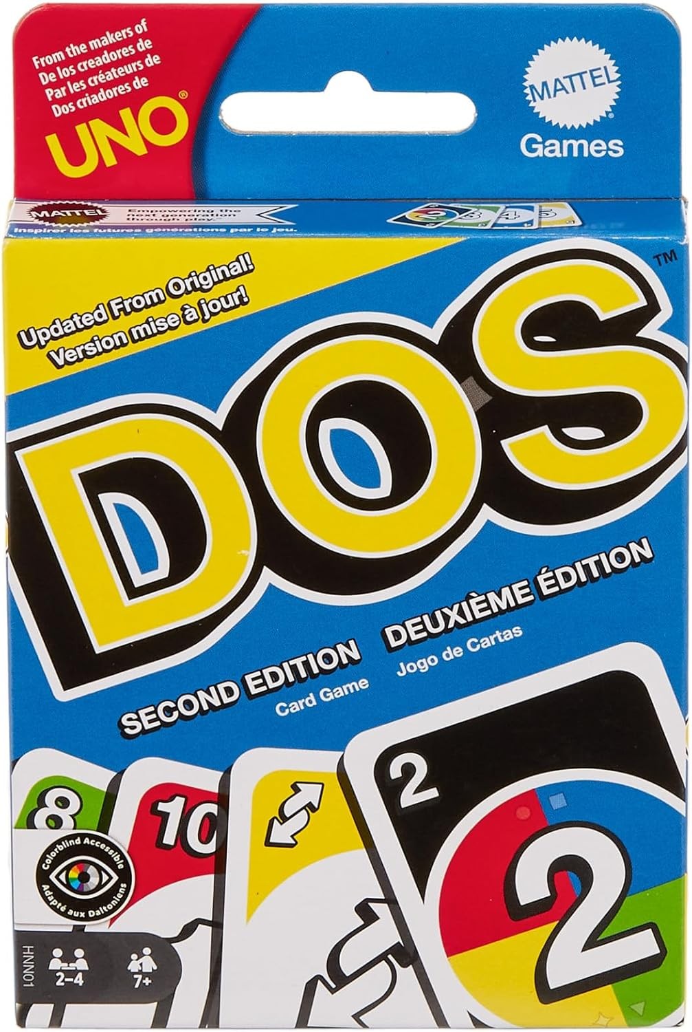 DOS Second Edition Family Card Game, Updated Rules, HNN01