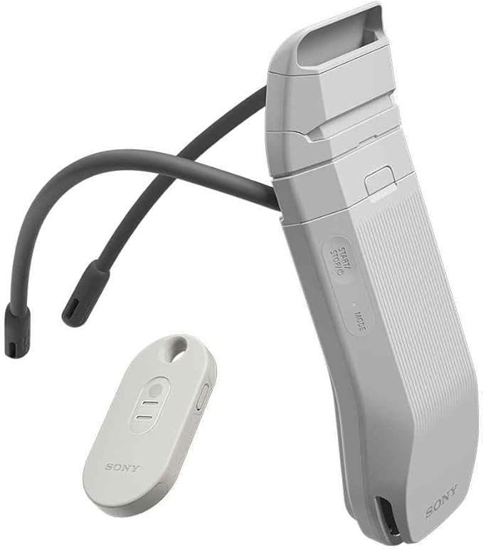 Sony REON POCKET PRO Plus, Wearable Cooling & Heating Device, Smart Temperature Control, Silent Airflow, Up to 15 Hours Battery, Hands-free, Lightweight, Discreet, Smartphone Compatible