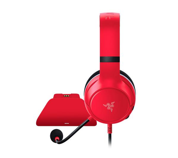 RAZER Essential Duo Xbox Headset & Charging Stand Bundle – Pulse Red