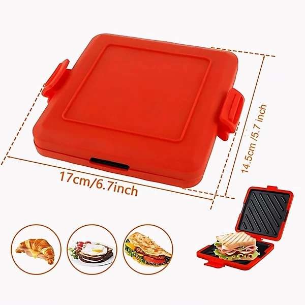 Microwave toastie maker (Red or Blue) from DaleDomestic, who also ship it